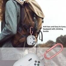 苹果可爱手机壳适用于三星 Galaxy Buds3 Pro/Galaxy Buds 3(2024) 带钥匙扣 - 多色 - 查看 7