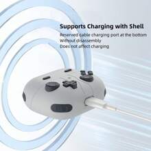 苹果可爱手机壳适用于三星 Galaxy Buds3 Pro/Galaxy Buds 3(2024) 带钥匙扣 - 多色 - 查看 6