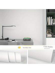 Solid Color Self-Adhesive Wallpaper - Waterproof And Moisture-Proof, Suitable For Dorm And Home Decor - Multicolor - View 9