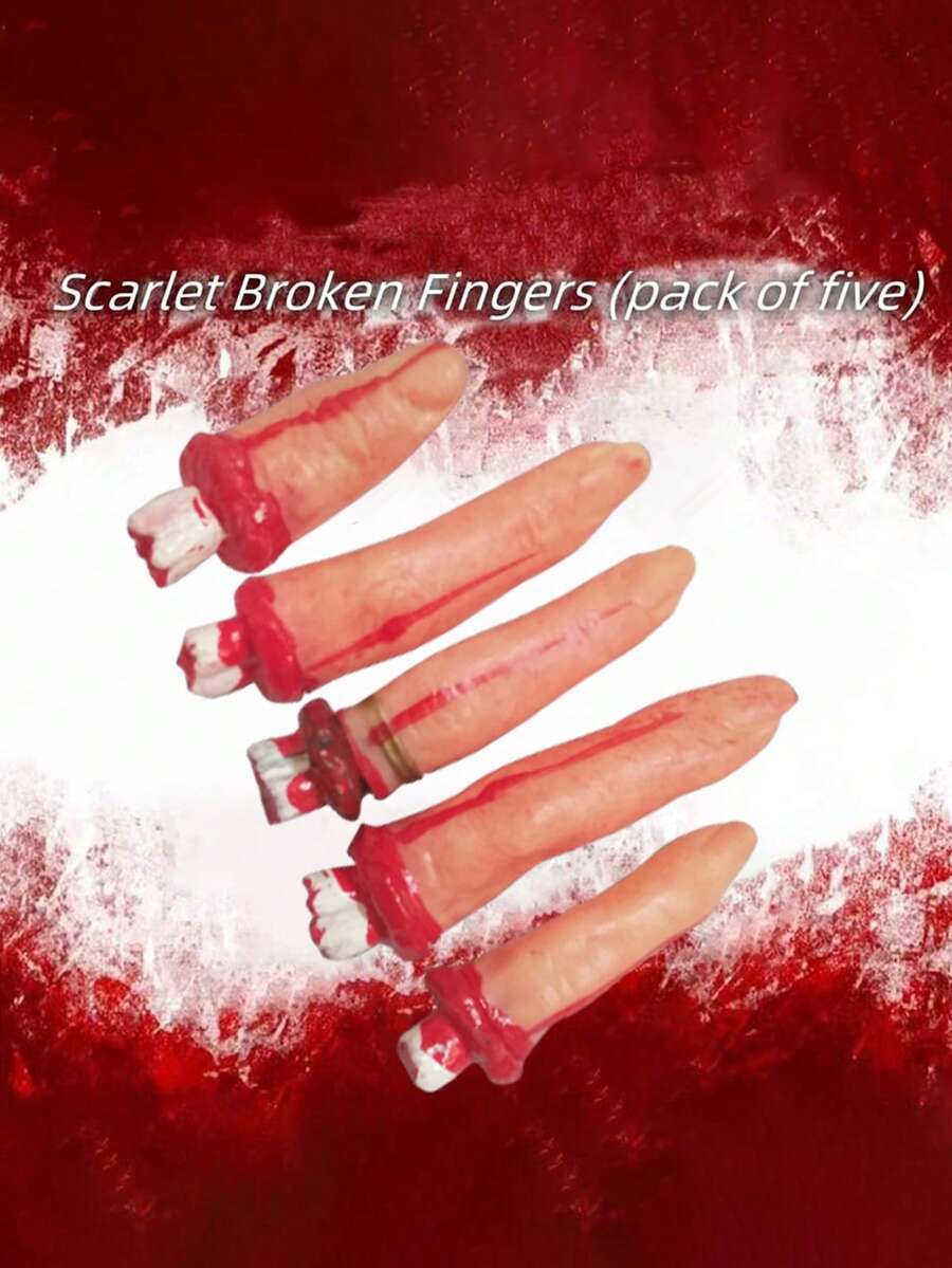 Halloween Decoration 1 Set Realistic Severed Fake Hand Decorations For Halloween Party, Horror House, Bar - Random - Multicolor - View 1