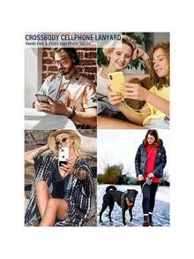 Universal Adjustable Cell Phone Lanyard - 藏蓝色 - 查看 4