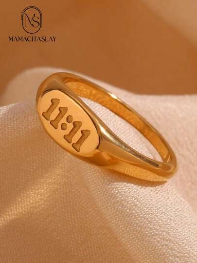 MamacitaSlay Number Detail Ring