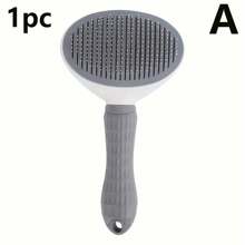 Cepillo autolimpiante para el pelo de perro, cepillo quitapelo de mascota y peine desenredante para perros y gatos, herramienta de aseo para una eliminación de pelo fácil y eficaz
