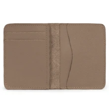 Men's Compact Wallet Leather Man Various Colors - Màu be - Xem 1