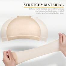 HD Wig Cap,  Wig Caps Ultra Thin, Transparent Wig Cap For Lace Front Wig Stretchy Nylon Wig Caps For Women