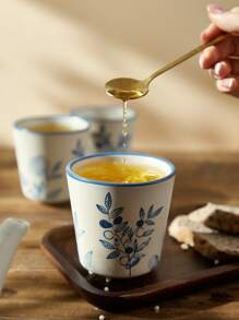 DearDali 一套450毫升复古日式手绘可重复使用冷泡茶壶，家用茶具套装，斋月礼物