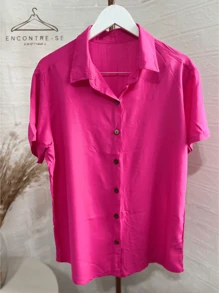 Women Blouses - Màu Hồng Tươi - Xem 11