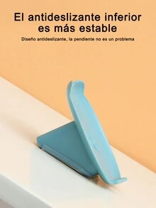 Caja de jabón con rejilla de dibujos animados de oso, creativa para el hogar, ideal para el lavabo del baño, sin necesidad de perforar, antideslizante y con drenaje, soporte para jabón líquido o sólido. - Azul - Ver 5