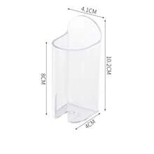 1 pieza Portacepillos de dientes, organizador de pared para baño para almacenamiento de cepillos de dientes - Multicolor - Ver 13