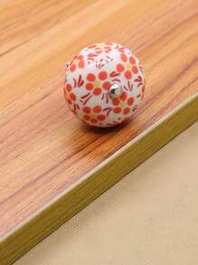 8 Stück/Set handbemalta Blumen Keramik Knöpfe, runde Einzelloch Schubladengriffe, Vintage Blau und Weiß Porzellan Design, geeignet für Möbel, Kleiderschränke, Schränke, inklusive Schrauben - Banane, Pfingstrose, Magnolie, Kamelie, Geldbaum, Glücksblume - Handgezeichneter Blumengriff - Übersicht 18