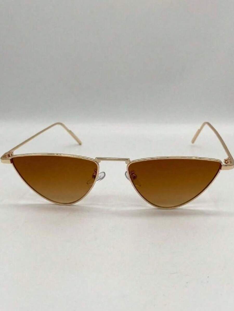 Women's Cat Style Sunglasses For Night PartiesCasualSensual - 鏽棕色 - 查看 1