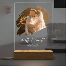 A Personalized Song Couple Collage Photo LED Night Light, Personalized Acrylic Night Light With Photos And Text, Customized Photo Lamp, Personalized Photo Collage LED Light, Couple Picture Frame, Personalized Photo Collage Gift, Bedroom Night Light, Birthday Gift, Couple Gift, Unique Wedding Gift, Anniversary Gift, Gift For Wife/Her/Girlfriend/Friends, Gift For Him/Boyfriend/Husband - Upload A Picture For A Personalized Birthday Present, Souvenir, Or Special Occasion Celebration.