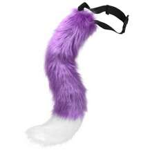 21 kleuren handgemaakte schattige kattenstaart pluche harige dierenoren hoofdband, anime cosplay kostuum rekwisiet cadeau, feest- en podiumaccessoire