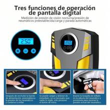 Compresor de Aire Portátil para Auto Led, Inflador de Neumáticos Eléctrico, Bomba Eléctrica de 12V, ABS, 150 PSI, Inflador de Neumáticos Eléctrico, Herramientas para Coche - Inalámbrico - Ver 3