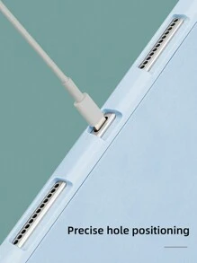 DANYCASE Protective Case With Pencil Slot, Compatible With IPad A16 2025, Air 11"/13", M2/M3, Pro 11"/13", M4 2024, Air 5/4 10.9", Air 3 10.5", 9th/8th/7th Gen 10.2", 5th/6th Gen 9.7", Mini 6 - Baby Blue - View 10