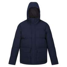 Regatta Mens Falkner Padded Jacket (Navy) - Navy Blue - View 1