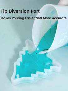 Silicone Resin Measuring Cups Tool Kit- 250 & 100 Ml Measure Cups, Silicone Popsicle Stir Sticks, Pipettes, Finger Cots For Epoxy Resin Mixing, Molds, Jewelry Making, Waxing, Easy Clean - Resin Tools Kit - View 4