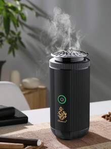 bukhoon رمضان زينة رمضان جهاز عود الكتروني محمول عالي الجودة من المعدن الأصلي بوخون ، آلة عطرية كهربائية