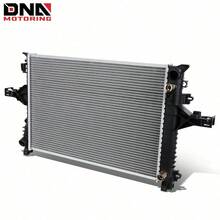 DPI-2805 OE Style 1-Row Cooling Radiator Compatible With Volvo S60 S80 V70 XC70 AT 99-09, Aluminum Core, 24-7/16" X 16-7/16" X 1" - Grey - View 1