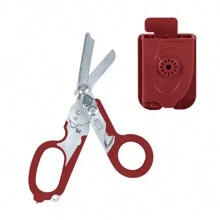 Foldable Multi-Functional Emergency Scissors With Scale, Suitable For Camping, Tools For Men