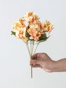 1/3/30 pièces Bouquets de fleurs artificielles d'hortensia, décoration d'automne, cadeaux de la Saint-Valentin, décorations de fête d'anniversaire, paniers de fleurs de mariage, fleurs à tenir pour la mariée, décoration de maison, salles à manger, chambres à coucher, rebords de fenêtre, vases, décorations du Nouvel An, jardins extérieurs, début de la saison scolaire