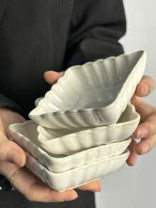 Cabin Kangaroo 1 Set quadratische Keramik-Soßenschälchen im nordischen Stil mit reaktiver Glasur, hochwertige Dipschalen für Soßen, Obst-Snack-Teller, japanisch anmutende Soßenschälchen, hochwertige einfarbige Keramikteller, kleine Teller für Nüsse und Obst, Appetizer-Dipschalen, Obstschalen, verwendbar als Geschenk, Partyartikel, Hotelwaren, Küche, Weihnachtsgeschenk