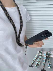 1pc Premium Mobile Phone Lanyard Strap With Adjustable Length And Anti-Drop Clip Gifts For Mother, Family, Friends, Birthday, Holiday Phone Charm, Phone Chain