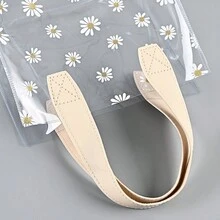 1 túi xách quà tặng, túi nhựa trong suốt đựng kẹo cưới, Giáng sinh - nhiều màu - Xem 7