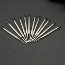 Juego de regalo de un bolígrafo de lujo con recarga de bola de línea negra de 0,5 mm de ancho para hombres y mujeres, profesionales ejecutivos, oficina, bolígrafos elegantes y estuche de regalo clásico, de vuelta a la escuela