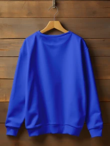 Blouse Sweatshirt Silly Goose University CANGURU 2423 FLUXOGEEK - 寶藍色 - 查看 2