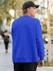 Blouse Sweatshirt Silly Goose University CANGURU 2423 FLUXOGEEK - 寶藍色 - 查看 4
