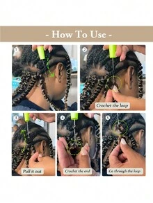 Deep Water Wave 22inch Wholesale Curly Crochet Braid Hair Ombre Wavy Curls Water Wave With Curly Ends - Multicolor - View 7