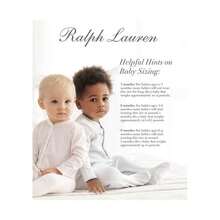 Ralph Lauren 童装 | Lauren 童装男婴条纹棉质橄榄球套 - 輕型運動希瑟多色 - 查看 5