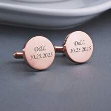 Personalized Cufflinks, Handwritten Cufflinks, Fiancé Gift, Wedding Gift, Husband Gift, Custom Cufflinks, Father's Day Gift - Multicolor - View 8