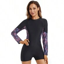 Women Rashguards - Пильно-фіолетовий - Переглянути 1
