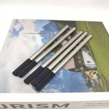 Juego de regalo de un bolígrafo de lujo con recarga de bola de línea negra de 0,5 mm de ancho para hombres y mujeres, profesionales ejecutivos, oficina, bolígrafos elegantes y estuche de regalo clásico, de vuelta a la escuela