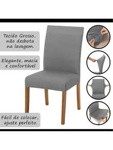 Chair Covers - Grey - View 4