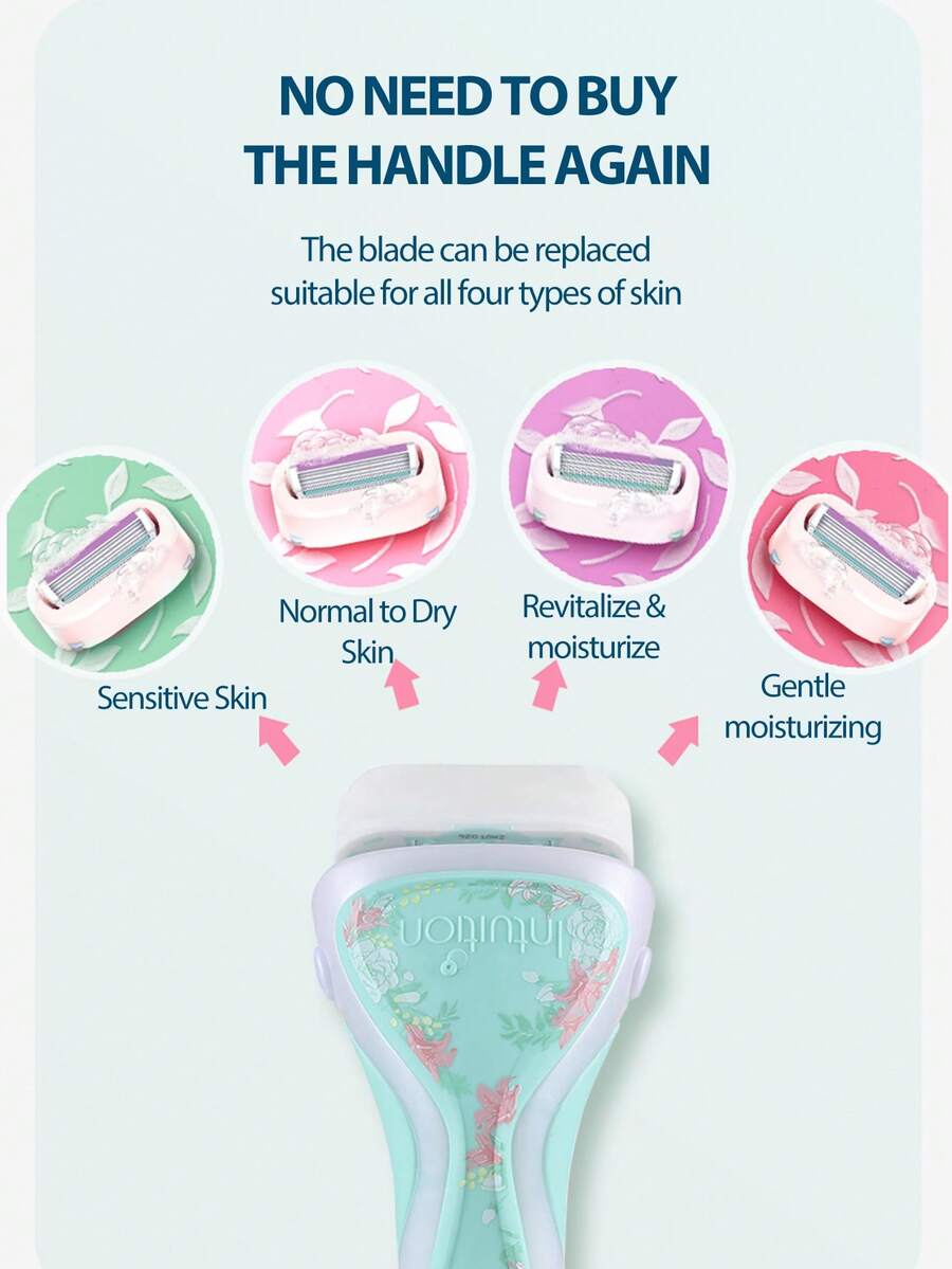 Schick Intuition Pure Nourishment Razors For Women 2 Intuition Razor