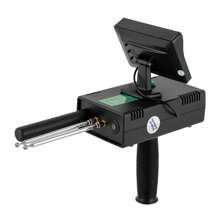 YUNRUX High Precision Metal Detector Professional Metal Detector With LCD Display 1200m Long Range 30m Depth Underground Gold Prospector Treasure Scanner For Gold, Silver, Copper And Diamonds - Black - View 4