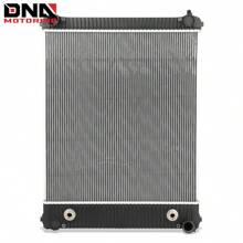 Factory Style 2-Row Cooling Radiator Compatible With Freightliner Business Class M2 106 Thomas Saf-T-Liner C2 2003-2008, Aluminum Core, 26-5/16 X 29-1/2 X 2-1/16 In