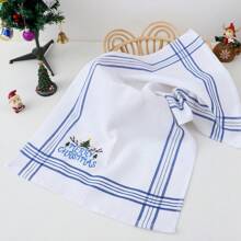 1 Khăn Nhà Bếp Hình Chữ Nhật Thêu Hoa Văn Giáng Sinh, Khăn Lau Mềm & Thấm Hút Cho Nhà Bếp, Nhà Hàng, Ngày Lễ, Tụ Họp, Tiệc Ngoài Trời, Năm Mới, Giáng Sinh, Trang Trí Ngày Lễ, Trang Trí Nhà Cửa, Trang Trí Giáng Sinh, Đồ Dùng Tiệc - Nhiều màu - Xem 22