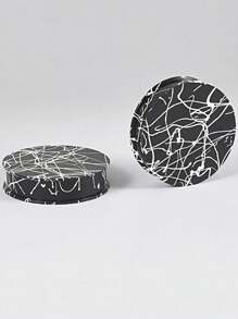 PAIR Silicone Ear Gauge Flexible Soft Double Flared Saddle Ear Plugs Cool Lines Ear Stretchers Tunnels Expanders Body Jewelry - As Shown - View 24