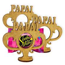 Special Father's Day Candy Holder Kits In MDF - 套件 50 件 - 查看 1