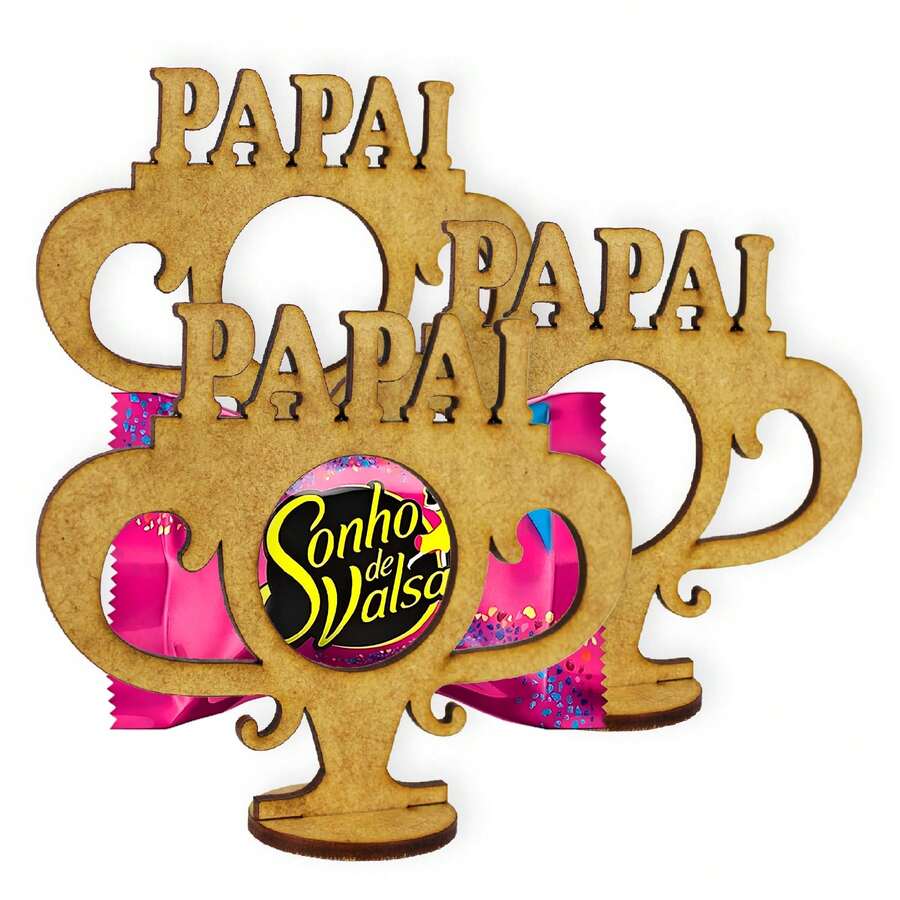 Special Father's Day Candy Holder Kits In MDF - 套件 50 件 - 查看 1