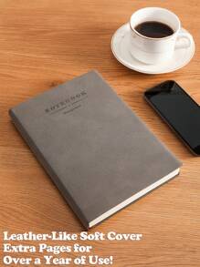 Super Thick A4 Soft Cover Notebook - Perfect For All Your Writing Needs! - 360 Pages Of Premium 100gsm Paper, Leather-Like Soft Cover, Available In Multiple Colors - Ideal For Journaling, Note-Taking, Office, School, And Daily Planning - High-Quality, And Elegant - Perfect Gift For Students, Professionals, And Writers - Great For Organizing, Sketching, And Creative Projects - Also Known As Journal, Diary, Planner, Notebook, Writing Pad, Sketchbook, And Record Book Back To School