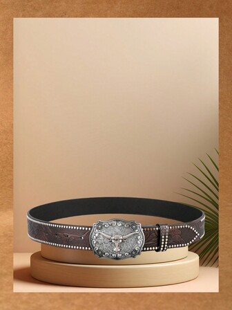 Bälte för dekor av boskapshuvud