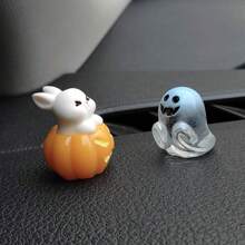 Bộ phụ kiện trang trí dễ thương trên bảng điều khiển xe Halloween - nhiều màu - Xem 14