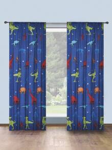 Curtains - Royal Blue - View 1