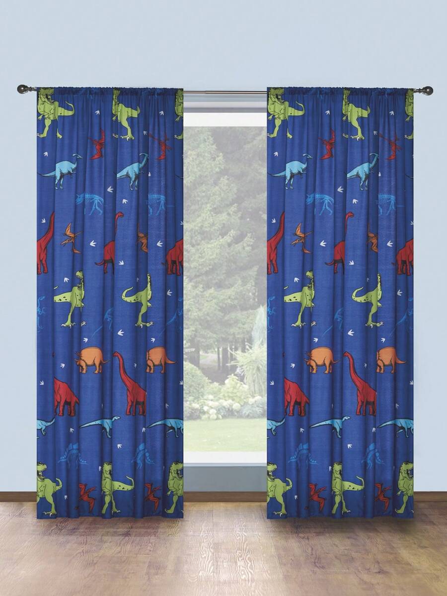 Curtains - Royal Blue - View 1