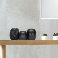 1 件陶瓷定制宠物骨灰盒，定制猫骨灰盒，定制狗骨灰盒，带有姓名和日期的个性化宠物骨灰盒，非常适合狗狗的纪念、纪念品和纪念品，精心制作的纪念品罐，宠物主人的理想选择，保存每一次冒险和珍贵的记忆，宠物纪念骨灰盒，宠物骨灰容器 - 黑色 - 查看 6